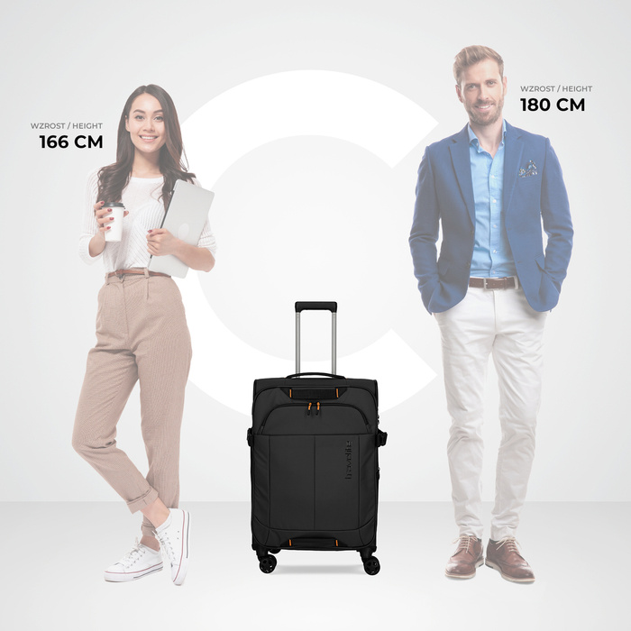 Střední kufr Travelite Briize 67 cm – Černý, fotografie 12