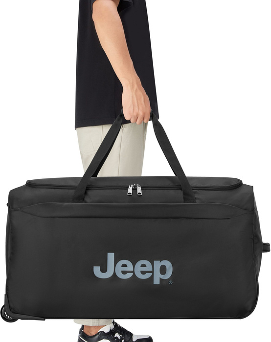 Cestovní taška na kolečkách Delsey x Jeep 122 l černá, fotografie 6