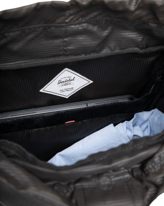 Batoh Herschel Little America Mid 21L – Black, fotografie 9