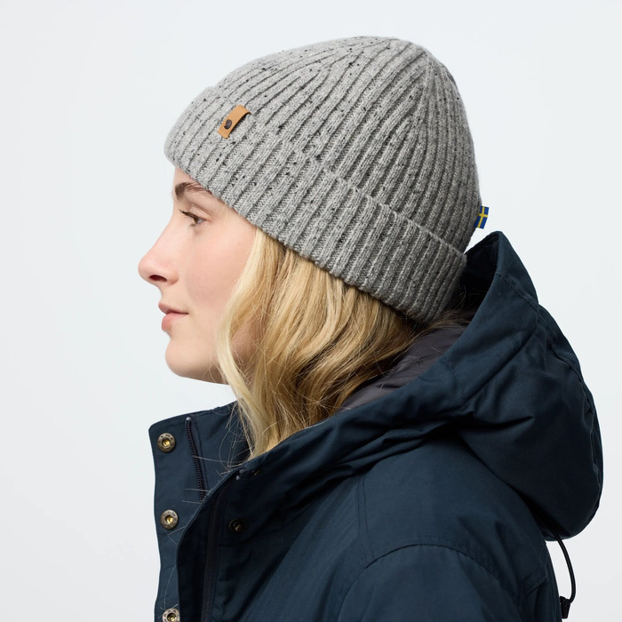 Zimní čepice Fjallraven Övik Neps Beanie z 80 % merino vlny, fotografie 5