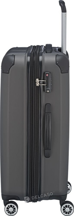 Střední rozšiřitelný kufr Travelite City 68 cm antracitový, fotografie 5