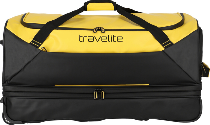 Cestovní taška na kolečkách Travelite Basics 98L – žlutá, fotografie 3