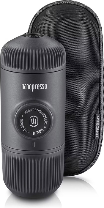 Cestovní kávovar s pouzdrem Wacaco Nanopresso – Black