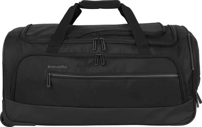 Cestovní taška na kolečkách M Travelite CrossLite 5.0 – černá, fotografie 2