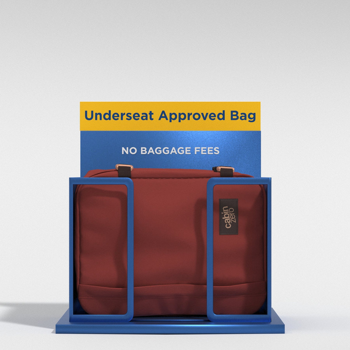 Příruční batoh do Wizzair Cabin Zero Classic 28 l – Sangria Red, fotografie 8