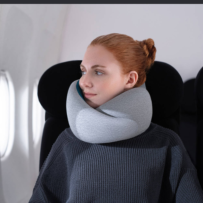 Cestovní polštář Ostrichpillow GO – Blue Reef, fotografie 6