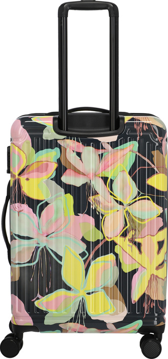 Střední kufr Travelite Cruise Print 67 cm – žlutá orchidej, fotografie 3