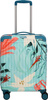 Kabinový kufr Travelite Cruise Print 55 cm – tyrkysová lilie, fotografie 3