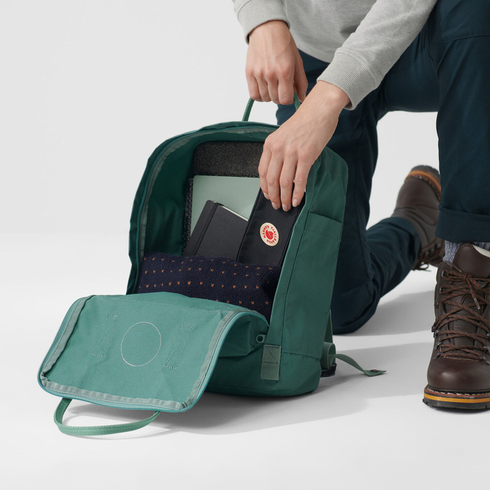 Batoh Kånken Fjällräven – Mint Green, fotografie 11