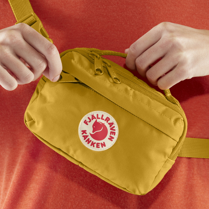 Ledvinka Kanken Hip Pack Fjallraven – Clay, fotografie 7