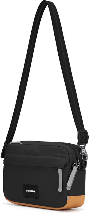 Antikradení taška přes rameno Pacsafe Go 2,5L Jet Black, fotografie 3