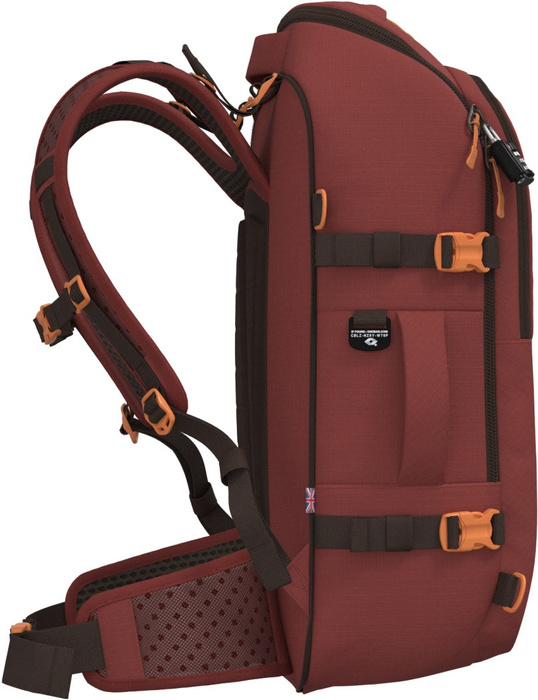 Příruční batoh Cabin Zero ADV Pro 42L – Sangria Red, fotografie 6