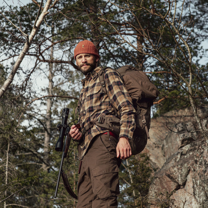 Zimní čepice Fjallraven Byron Hat Thin autumn leaf z jehněčí vlny, fotografie 2