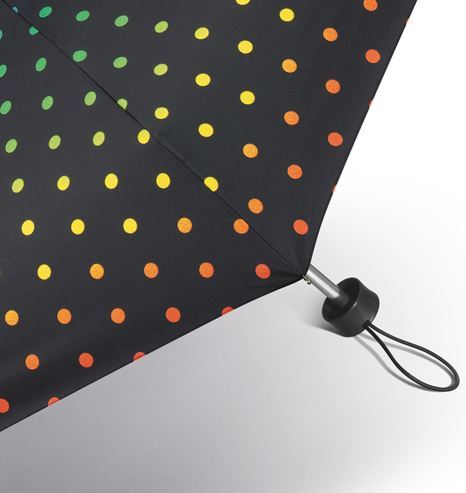 Kapesní deštník Happy Rain Rainbow Dots Ultra Mini 43388-04, fotografie 4