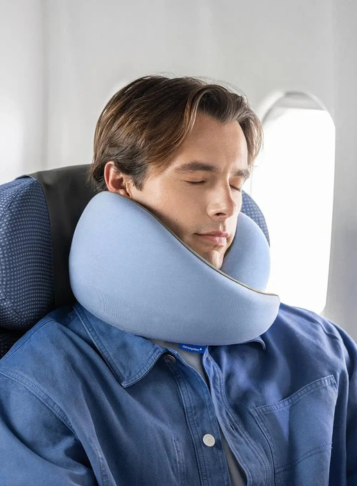 Cestovní polštář na krk Ostrichpillow GO - meadow, fotografie 5