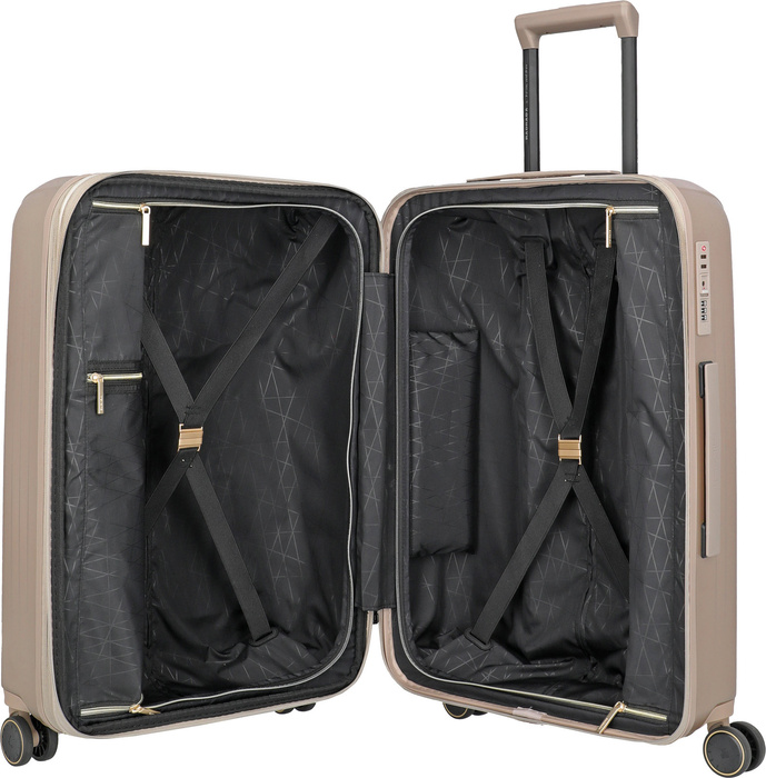 Střední kufr Travelite Barbara Novelty 65 cm Satin Nude, fotografie 2
