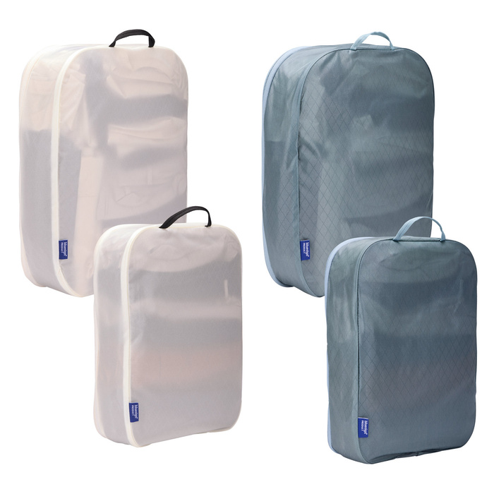 Sada 4 cestovních organizérů Thule Family Packing Cube Set Pond gray / White, fotografie 2