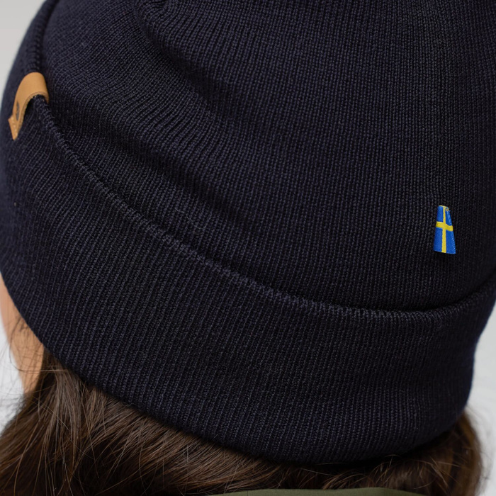 Vlněná čepice Fjallraven Classic Knit Hat - grey, fotografie 4