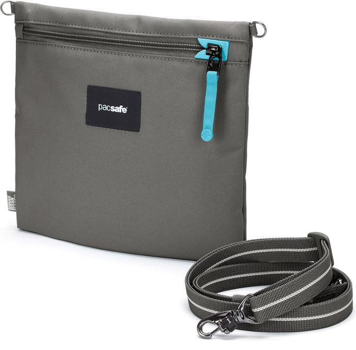 Antikradení crossbody taška Pacsafe Go Jet Black, fotografie 11