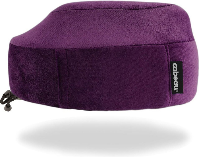 Cestovní polštář Cabeau Classic fialový, fotografie 4