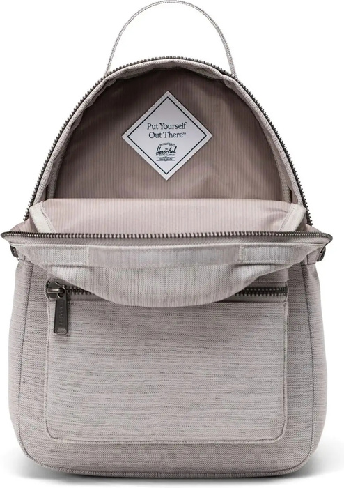 Batoh Herschel Nova Mini – Light Grey, fotografie 2